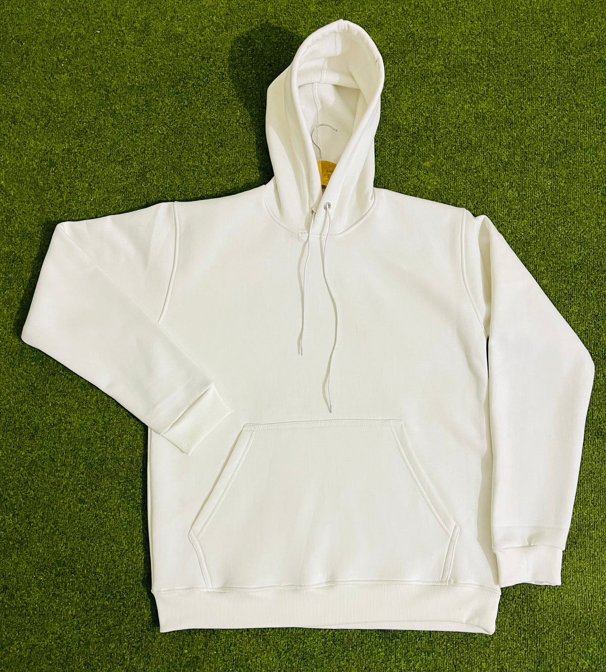 White Fleece Premium Hoodie – Soft, Stylish & Comfortable